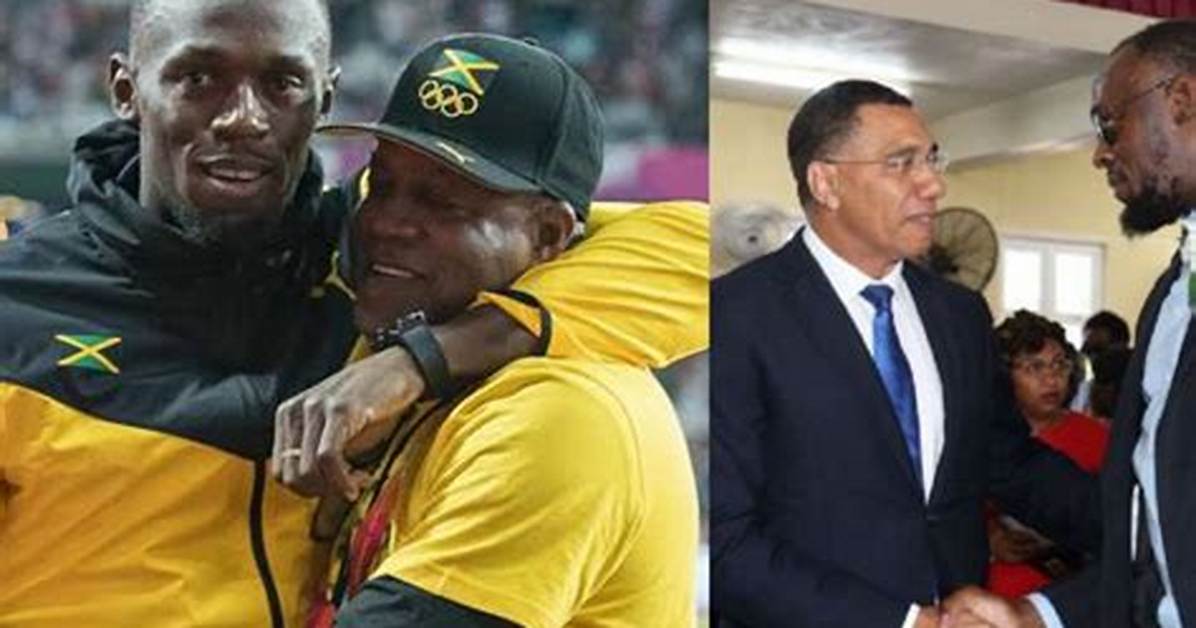 Jamaican Prime Minister Congratulates Usain Bolt and Girlfriend, Kasi over Arrival of Their New Baby