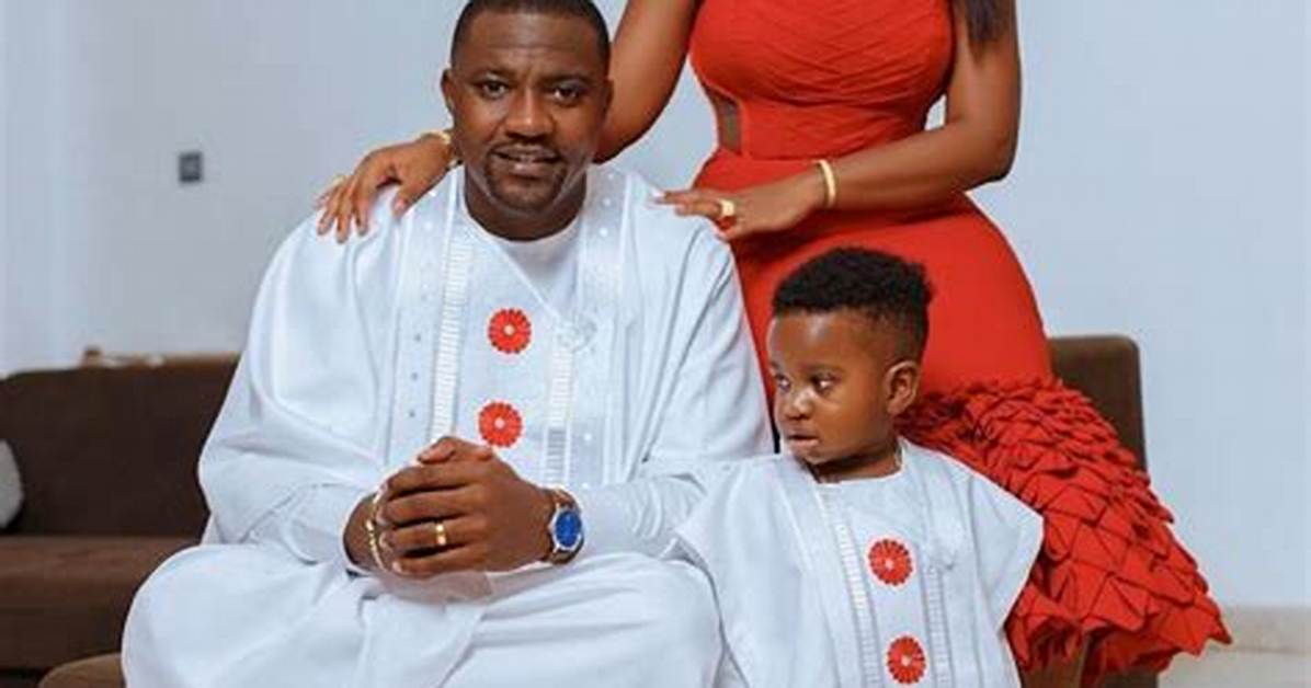 John Dumelo ‘Caught’ by His Wife While He Was Tickling Nadia Buari’s Foot [Video]
