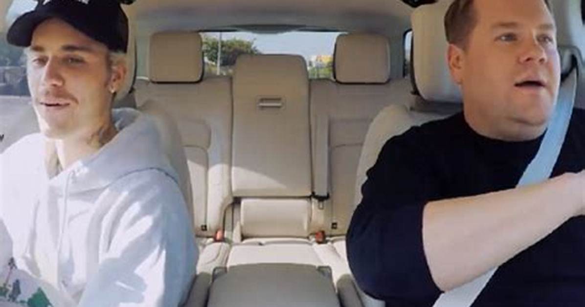 Justin Bieber and James Corden Team up for Carpool Karaoke Round 2