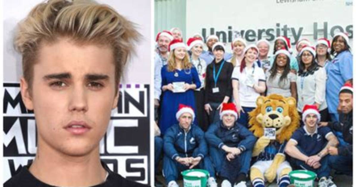 Justin Bieber Backs Nhs Choir for Christmas Number 1