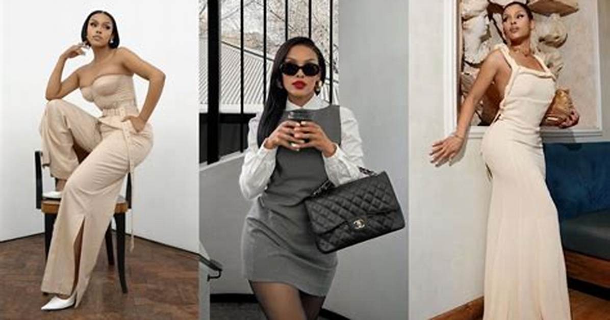 Kefilwe Mabote Shares an Enviably Stunning Photo of Herself