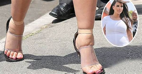 Kim Kardashian’s Swollen Feet Are Gross and Painful – Why Is She Doing This to Herself?