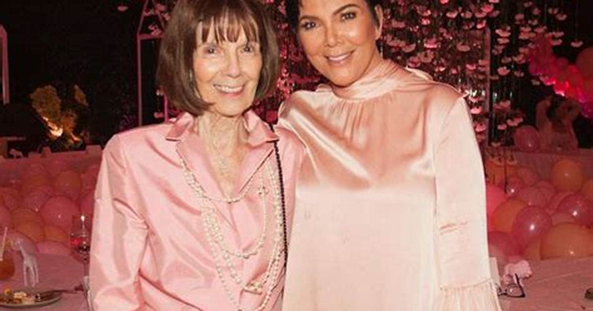 Kris Jenner's Mother Mary Jo Campbell Biography: Age, Net Worth, Parents, Husband, Children, Ethnicity