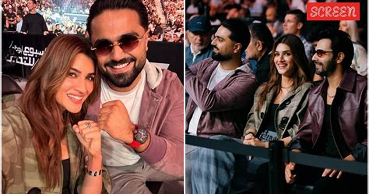 Kriti Sanon’s Boyfriend: Who Is Kriti Sanon Dating?