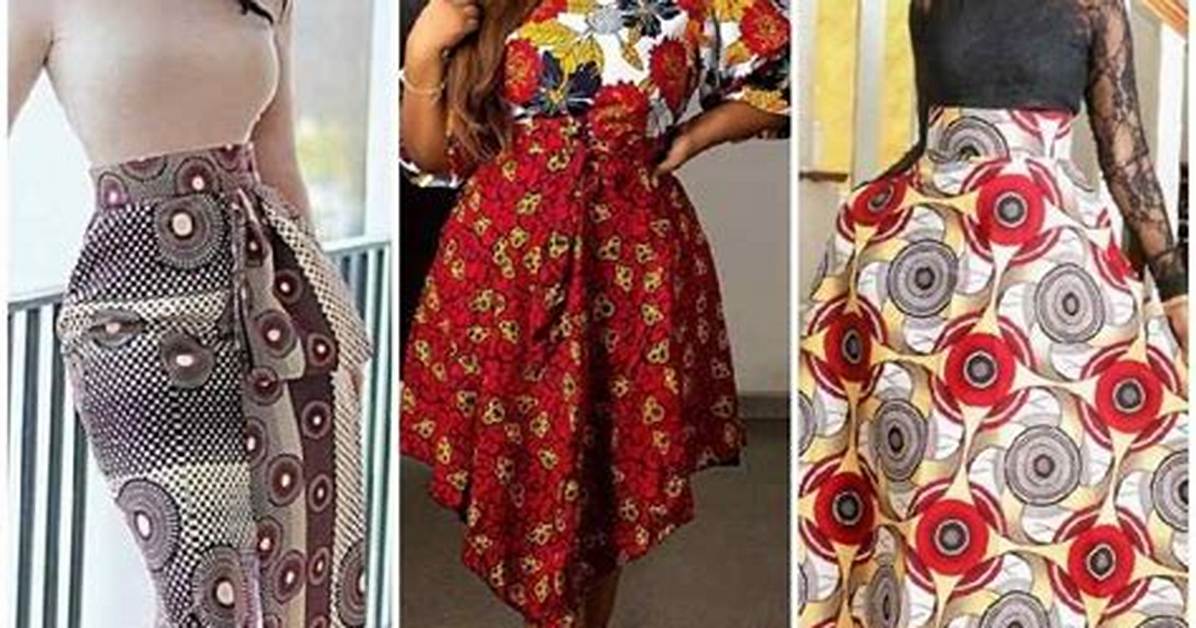 Latest Ankara Skirt and Top Styles