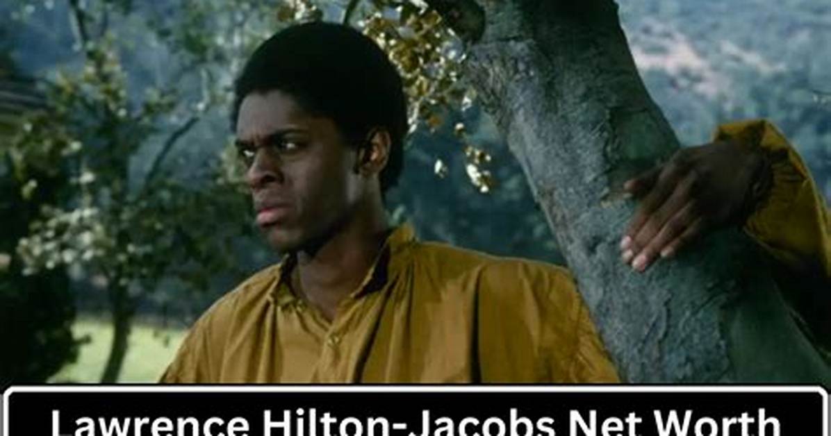 Lawrence Jacobs Net Worth, Age, Height, Bio, Birthday, Wiki!