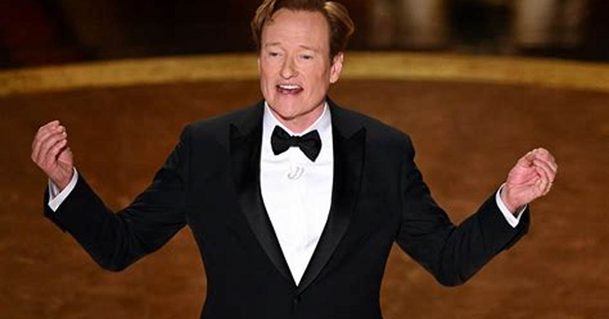 Like It or Not? Conan O’brien with Facial Hair?
