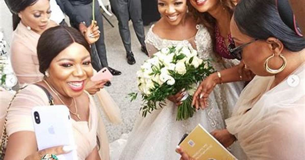 Linda Ikejis Sister, Sandra Ikeji Samuel & Her Husband, Arinze Celebrate 1St Wedding Anniversary with Adorable Family Photos