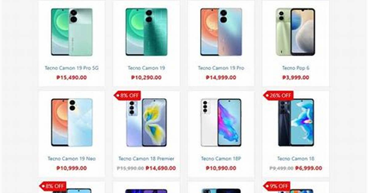 List of Tecno Phones and Their Prices at Franko Phones