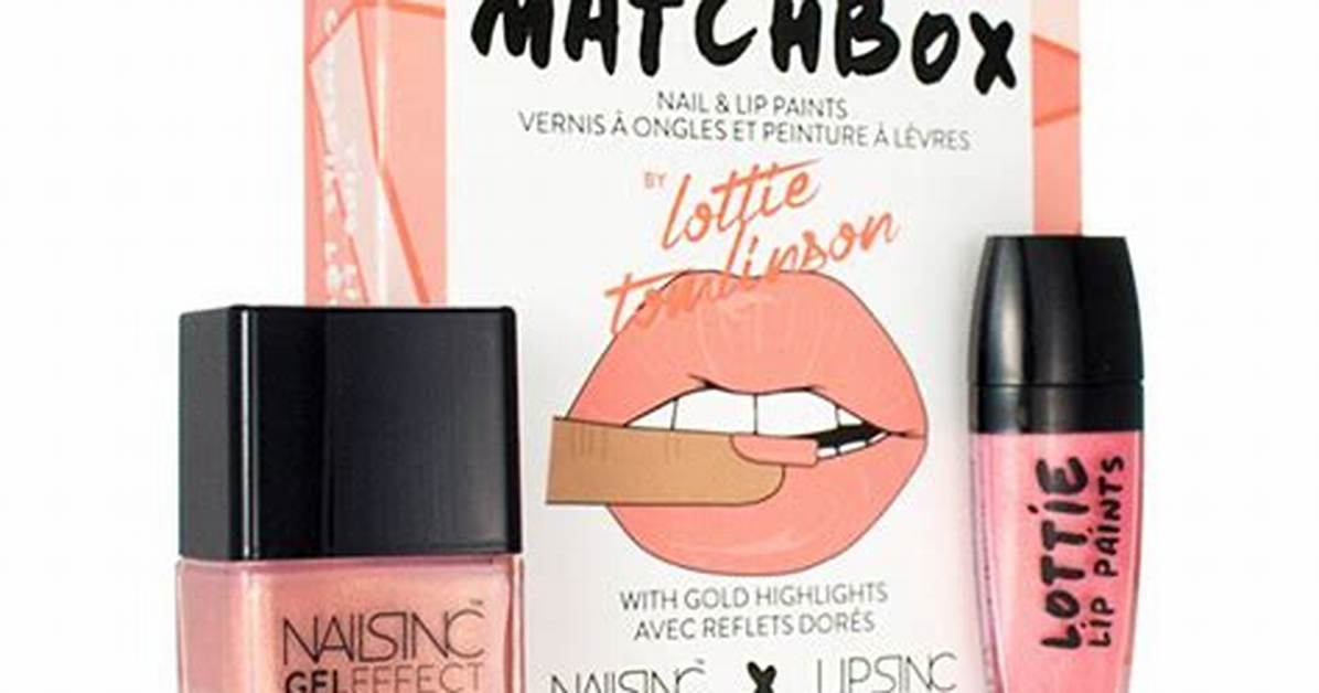 Lottie Tomlinson Debuts 'Matchbox' with Nails Inc at Lauch Party