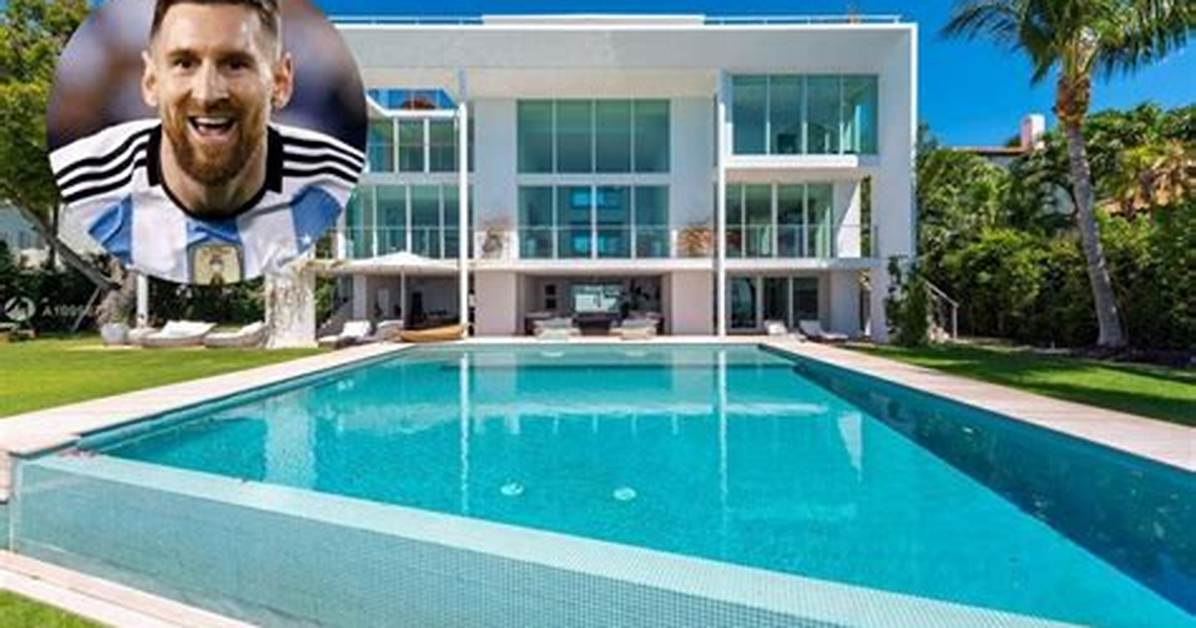Luxurious Lifestyle: Inside Lionel Messi's Houses and Fleet of Cars
