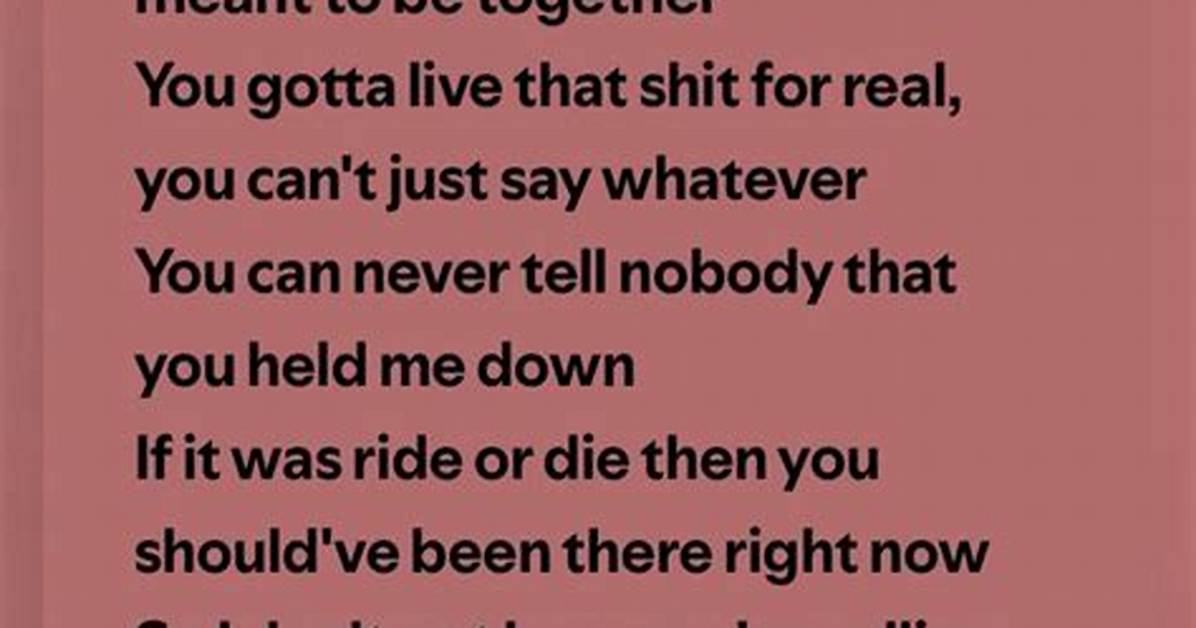 Lyrics: Drake – Pipe Down