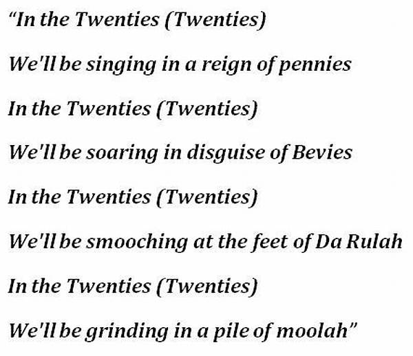 Lyrics: Ghost – Twenties