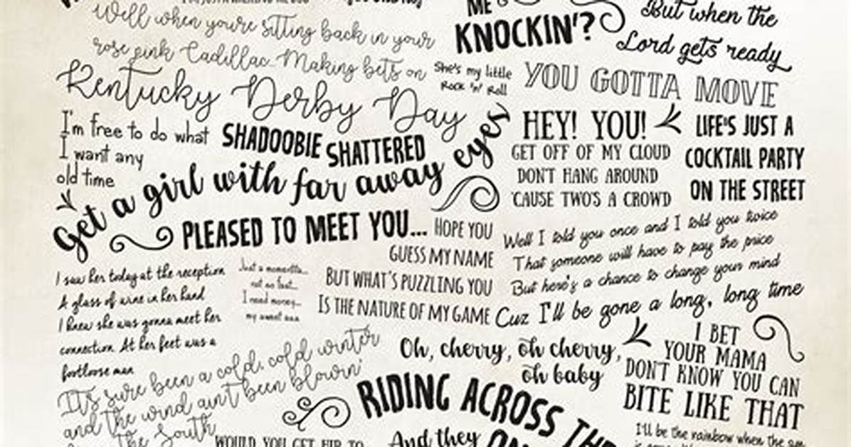 Lyrics: the Rolling Stones – I Got the Blues