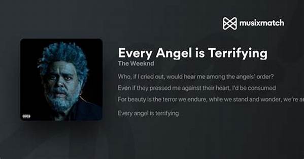 Lyrics: the Weeknd – Every Angel Is Terrifying