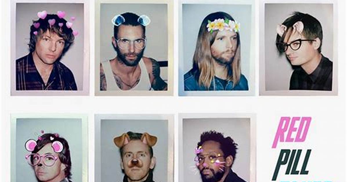 Maroon 5 Announce New Album 'Red Pill Blues'