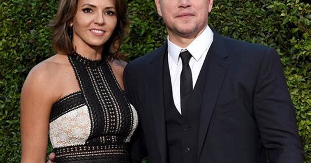 Matt Damon Wife: Meet Luciana Bozan