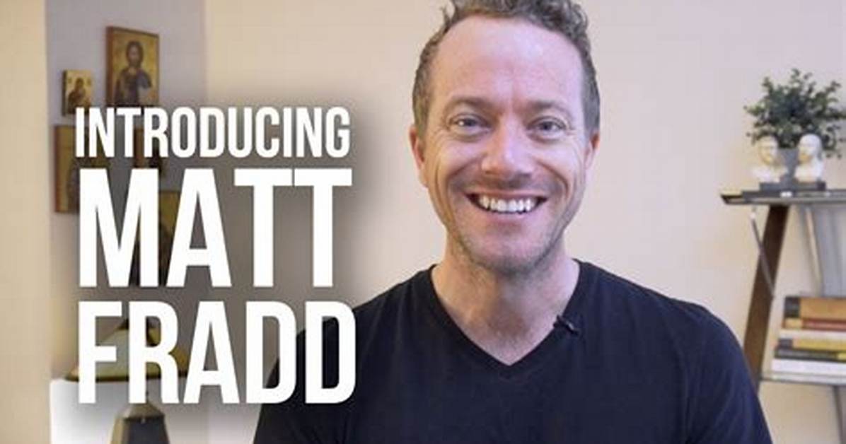 Matt Fradd Net Worth, Age, Height, Bio, Birthday, Wiki!