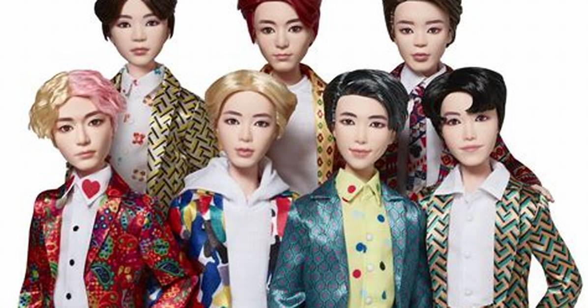 Mattel Gives First Look at Bts Dolls Coming This Summer