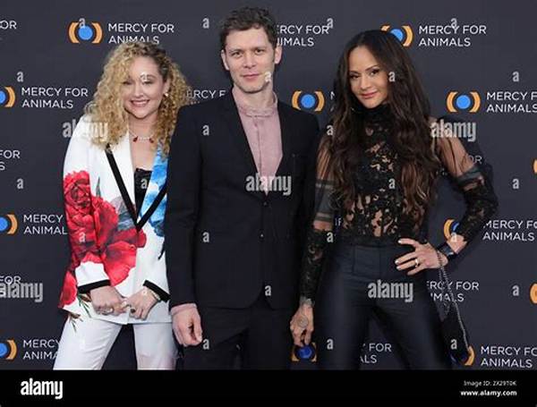 Mecca White and Joseph Morgan Have a Close Bond