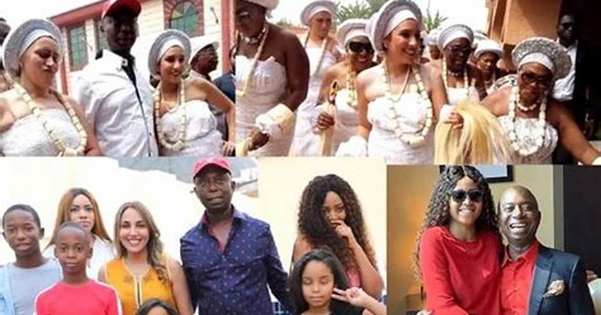 Meet All 6 Wives of Ned Nwoko and Their Children