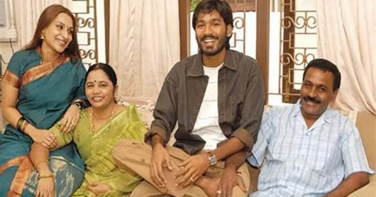 Meet Dhanush’s Parents: Kasthuri Raja and Vijayalakshmi