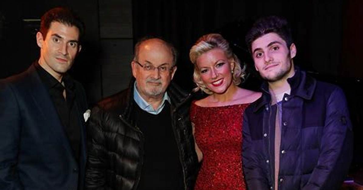 Meet Salman Rushdie Children: Zafar and Milan