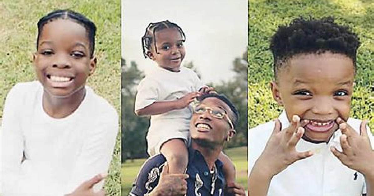 Meet Wizkid’s 3 Adorable Kids- Bolu, Zion and Ayodeji- Photos
