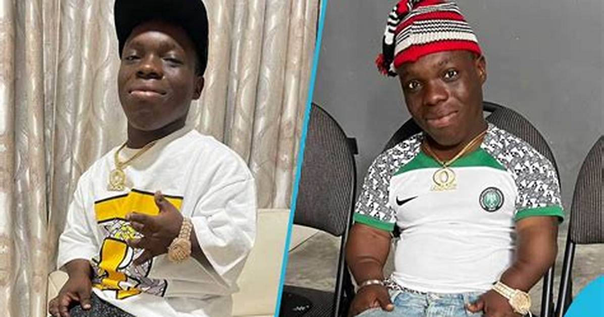 Midget Who Looks Exactly Like Shatta Bandle Collapses over a Woman’s Ass (Watch)