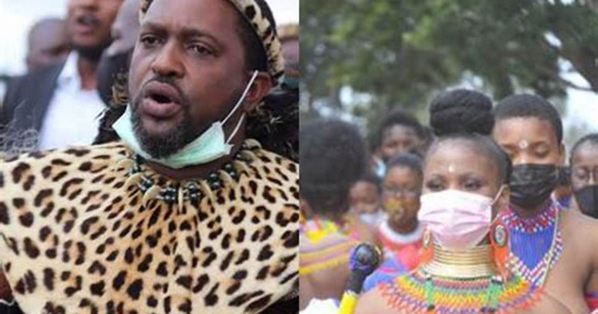 New Zulu King Participates in First Reed Dance with Virgin Maidens (Photos)
