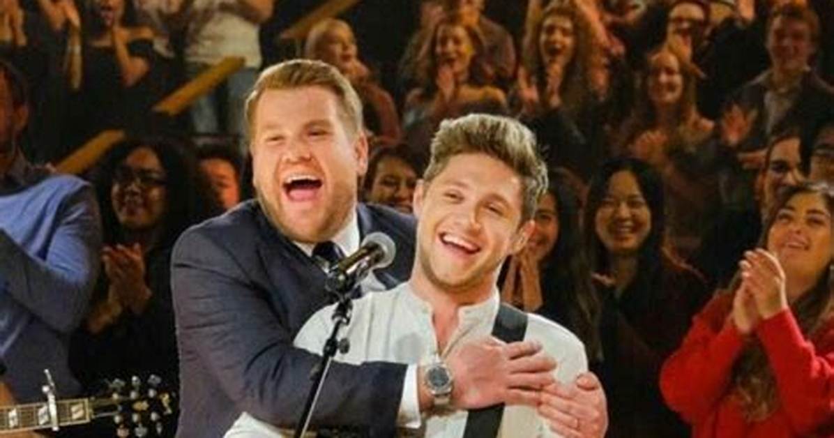 Niall Horan Joins James Corden on the Late Late Show