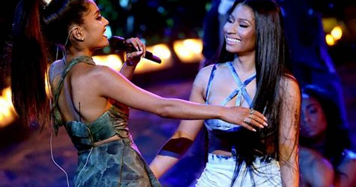 Nicki Minaj and Ariana Grande Unveil Dreamy Visual for 'Bed'