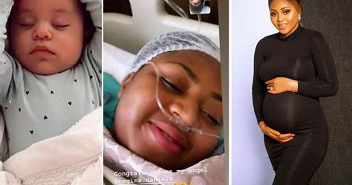 Of Regina Daniels Baby Boy
