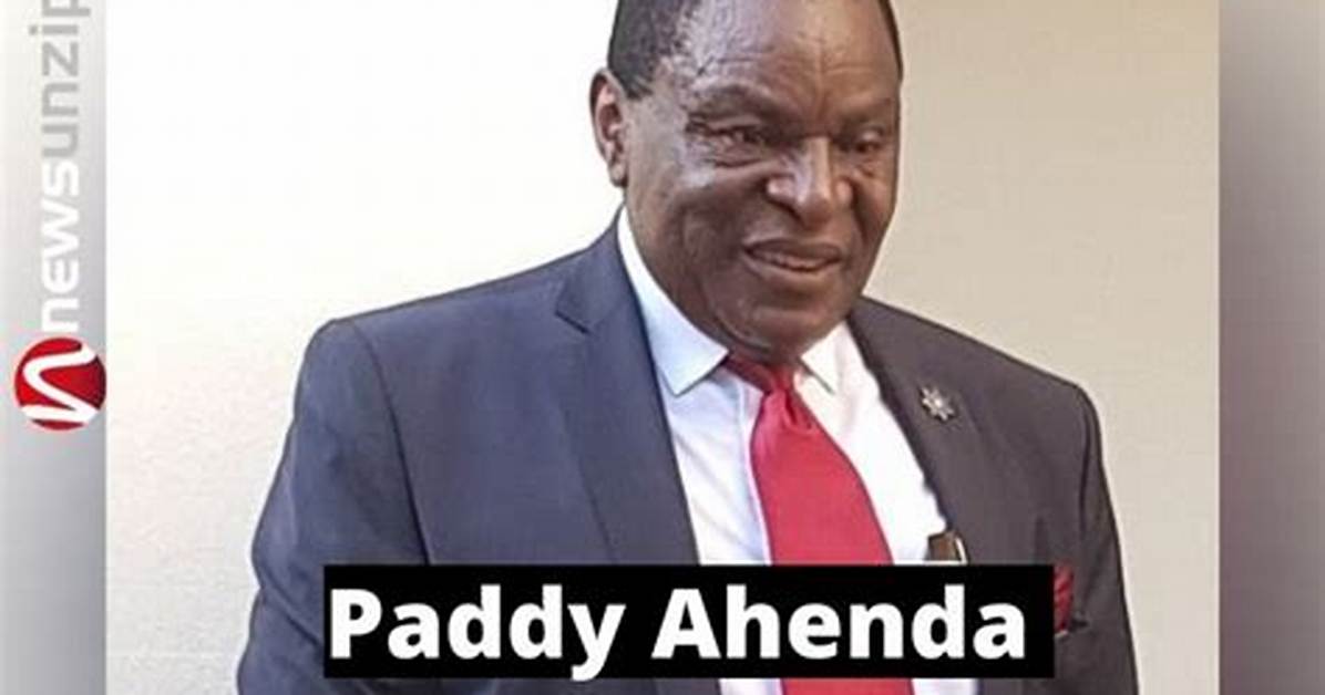 Paddy Ahenda- Wiki, Age, Ethnicity, Wife, Height, Career, Death
