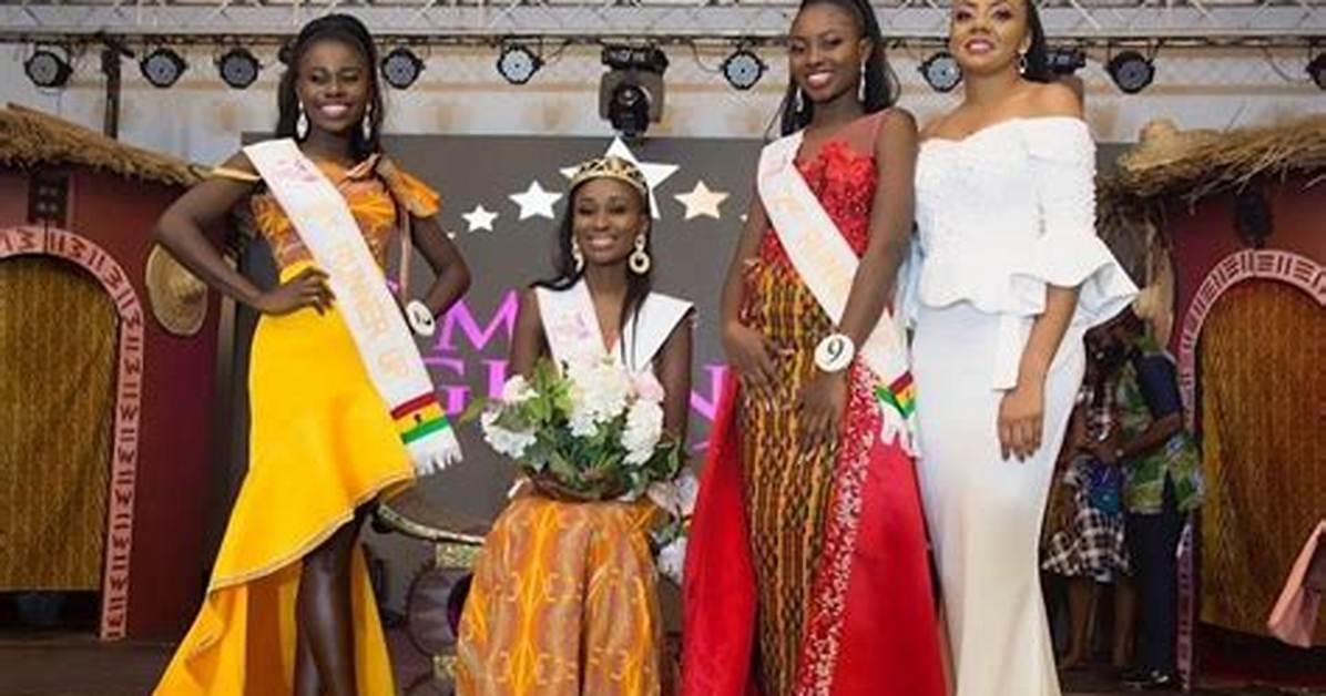 Photos: Miss Ghana Finalists Finally Presented to Ghanaians & Many People Are Not Impressed with Their Facial Beauties & Eloquency Level