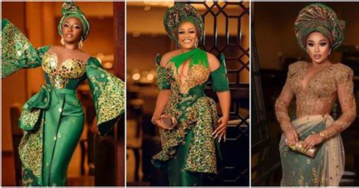 Photos: See How Nollywood Stars Graced Rita Dominic’s Traditional Wedding