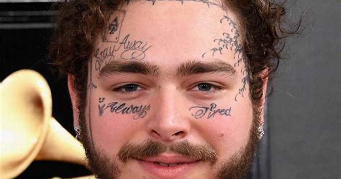 Post Malone Tattoos: How Many Tattoos Does Post Malone Have?