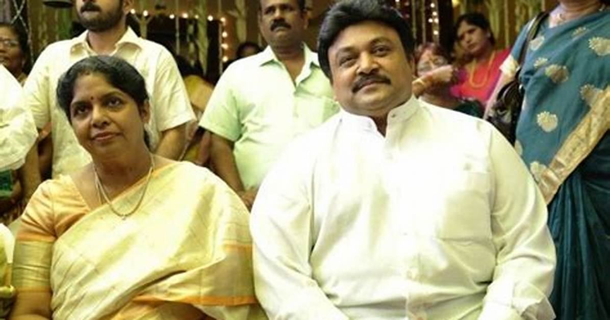 Prabhu's Wife Punitha Prabhu Biography: Husband, Age, Children, Net Worth, Photos, Nationality