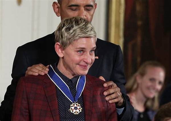 President Obama Awards Ellen with Medal of Freedom