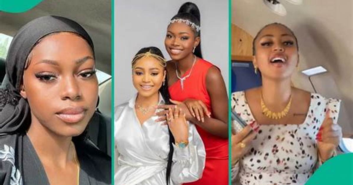 Regina Daniels & Her Sister, Destiny Get Social Media Users Laughing out Loud with Their Dance Moves