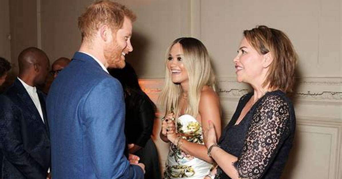 Rita Ora Supports Prince Harry's Sentebale Concert