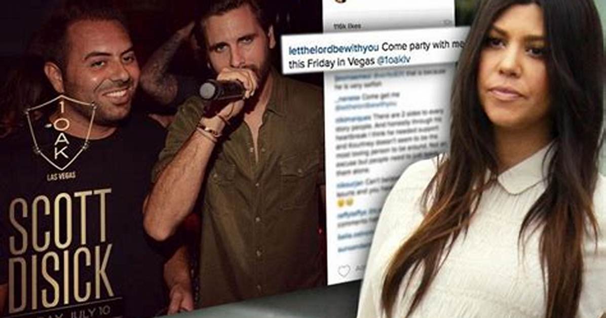 Scott Disick: "Come Party with Me"