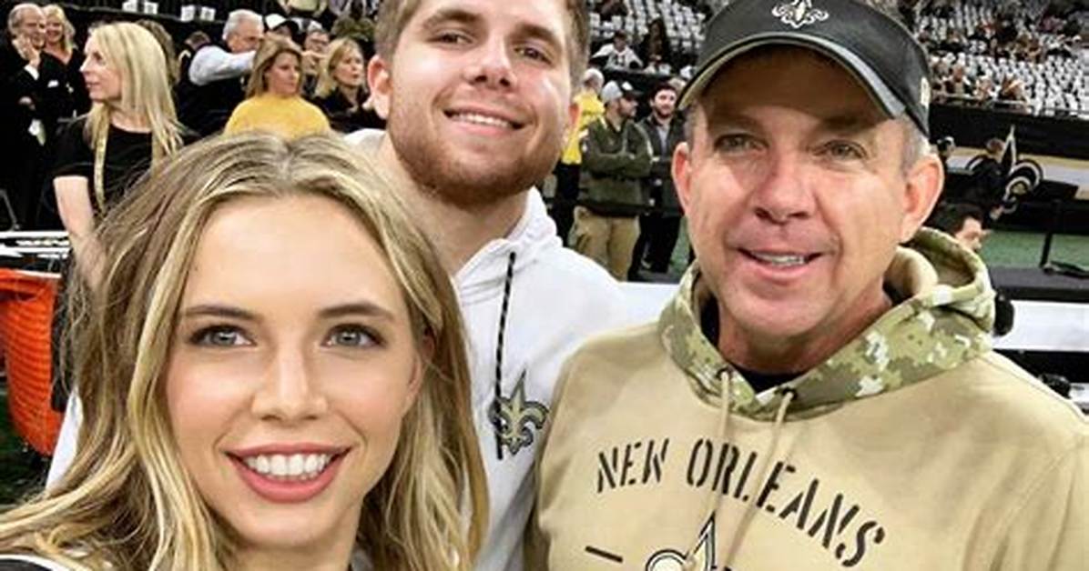 Sean Payton Children: Meet Meghan and Connor