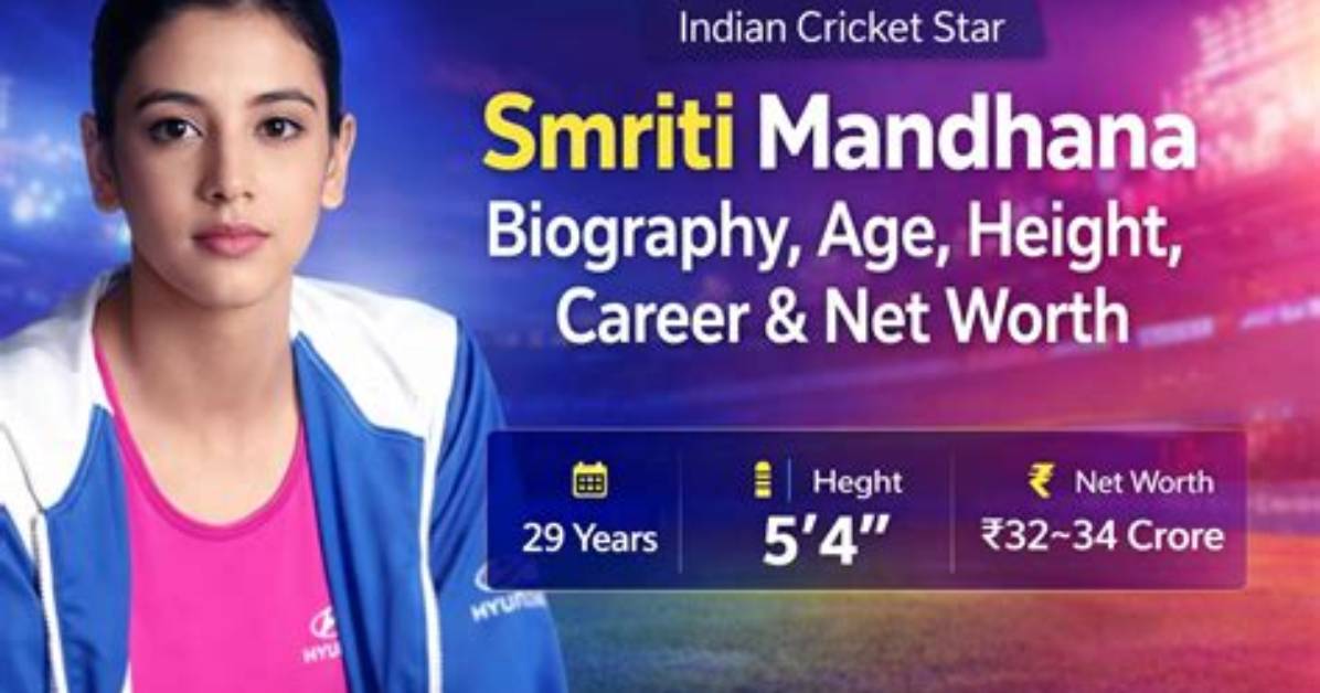 Smriti Mandhana Net Worth, Age, Height, Bio, Birthday, Wiki!