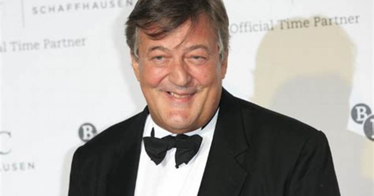Stephen Fry Bio, Age, Height, Career, Wife, Children, Net Worth