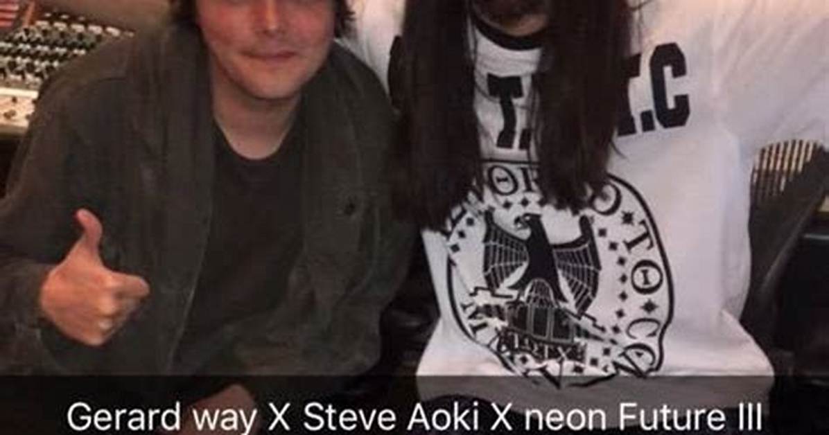 Steve Aoki and Gerard Way Collaborate for "Black Parade" Remix
