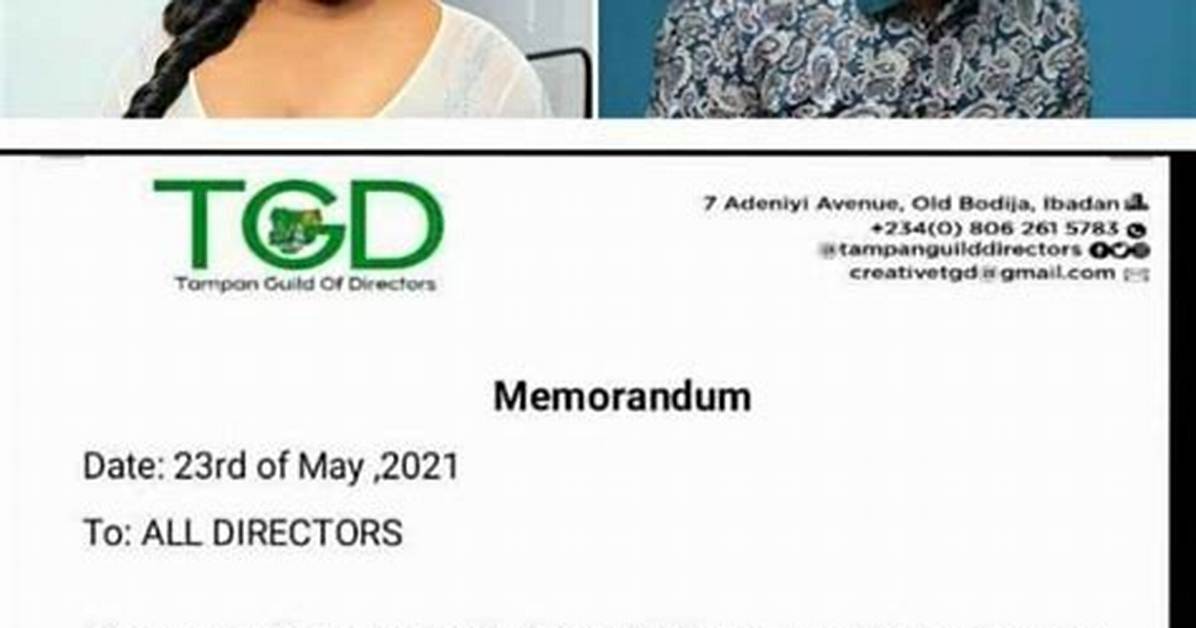 Tampan Lifts Suspension on Actor Lege Miami, Keeps Mute on Nkechi Blessing