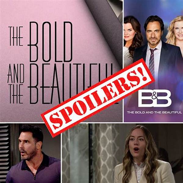 The Bold and the Beautiful Spoilers: Tuesday, May 26 – Eric Dumps Stephanie – Ridge & Taylor Wedding Plans – Usher Guest Appearance