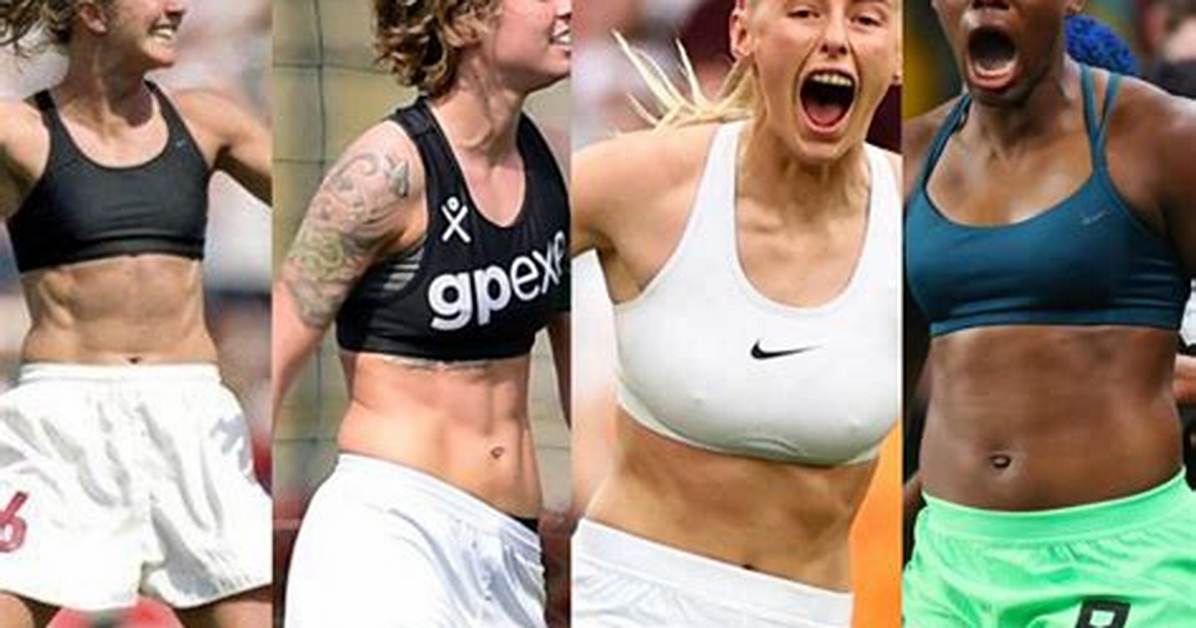The Moment a Female Footballer Removed Her Shirt to Celebrate a Goal (Photo)