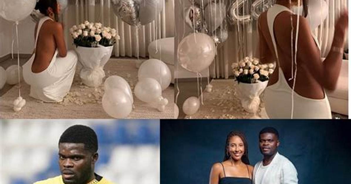 Thomas Partey Spotted with a Beautiful British Lady in Uk (Video)